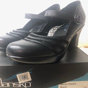 Dansko Becky Nappa Black Size 36